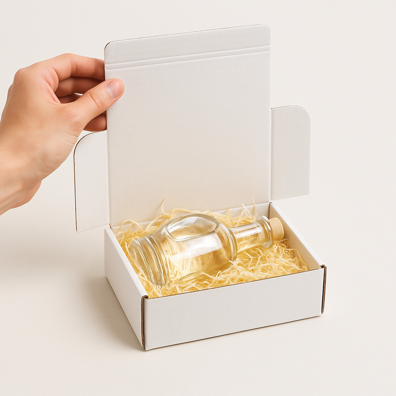 Durable Clay-Coated Finish Lightweight Royal Mail Packaging Premium Next-Day Boxes