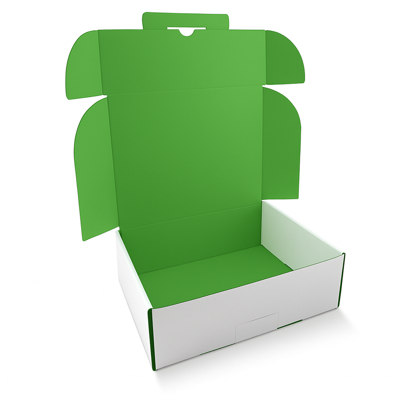 High-Quality Coloured Postal Boxes Custom Die-Cut Style for Ecommerce Packaging Durable Professional Finish