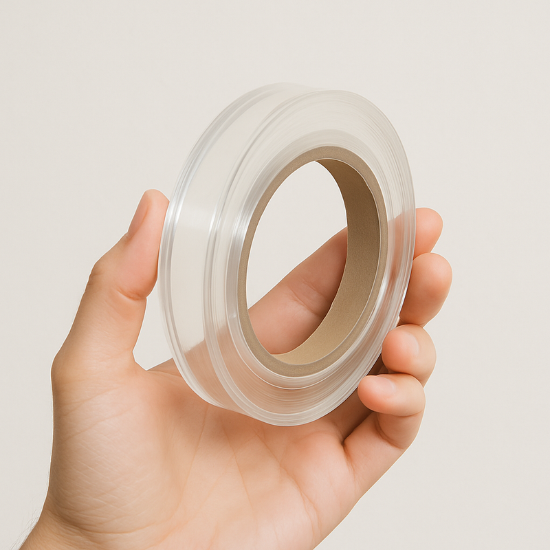 3M Premium Clear Adhesive Tape Durable Invisible Bonding for Transparent Surfaces 19mm x 1mm x 11m