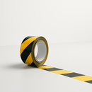 PVC Hazard Tape Self-Adhesive High-Visibility Stripes