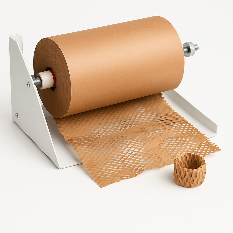 High-Performance Honeycomb Paper Wrap Biodegradable Cushioning for Retail & Industrial Shipping