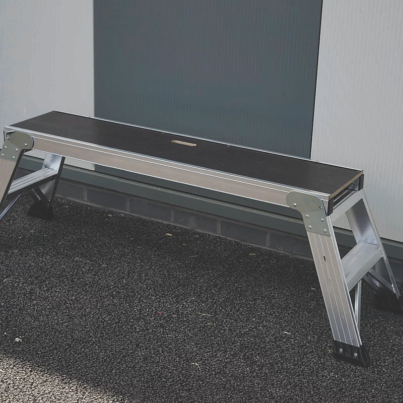 Professional Grade Aluminium Folding Work Platform For Industrial Use - 1.3m