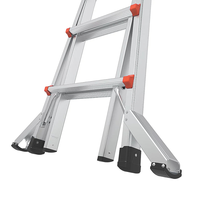 Highly Durable Lightweight Aluminium Combination Ladder - 5.7m