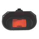 Industrial Grade Black Plastic Ladder Tool Bag - 130mm