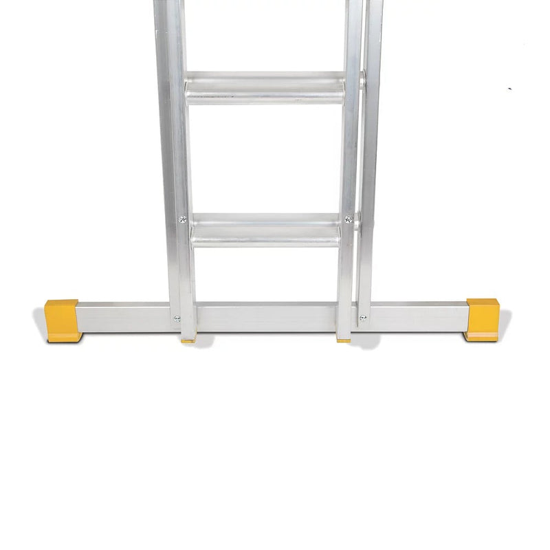 Industrial Grade Aluminium Double Extension Ladder For Trade Work - 4.88m