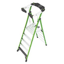 Highly Durable Fibreglass 5-Step Platform Step Ladder For Professional Use - 2.29m