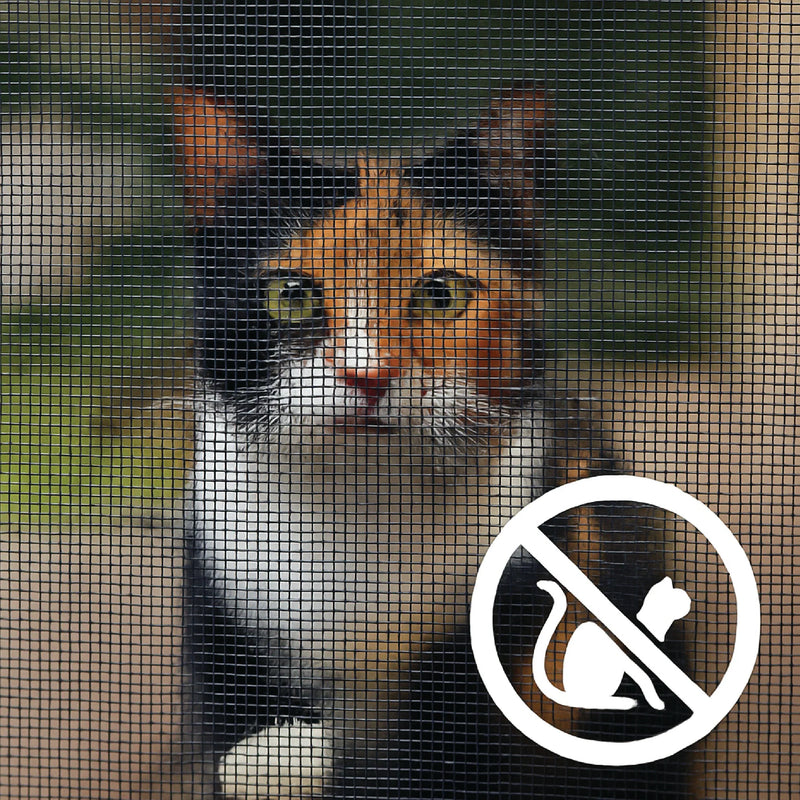 Insect Screen – Black Pet Proof Polyester Mesh for Doors & Windows