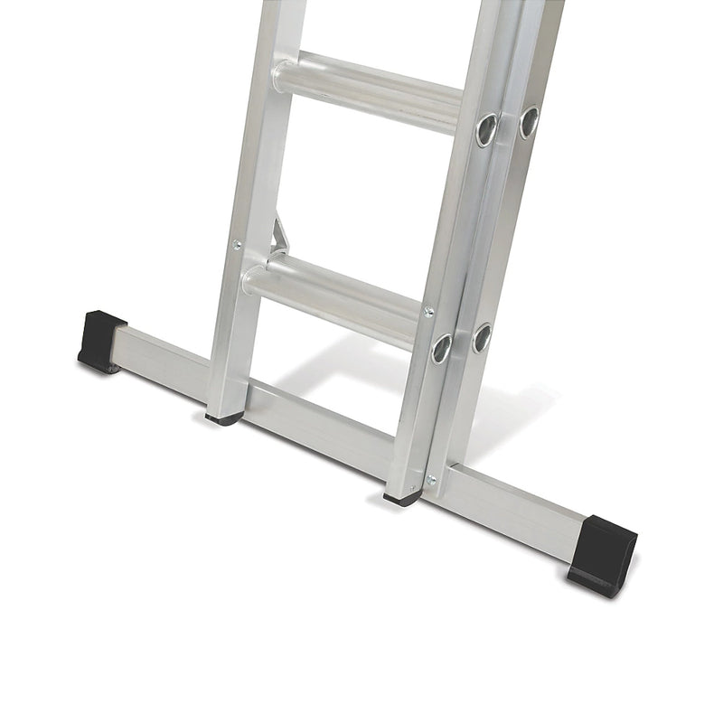 Industrial-Grade Aluminium Double Extension Ladder For Professional Use - 7.9m