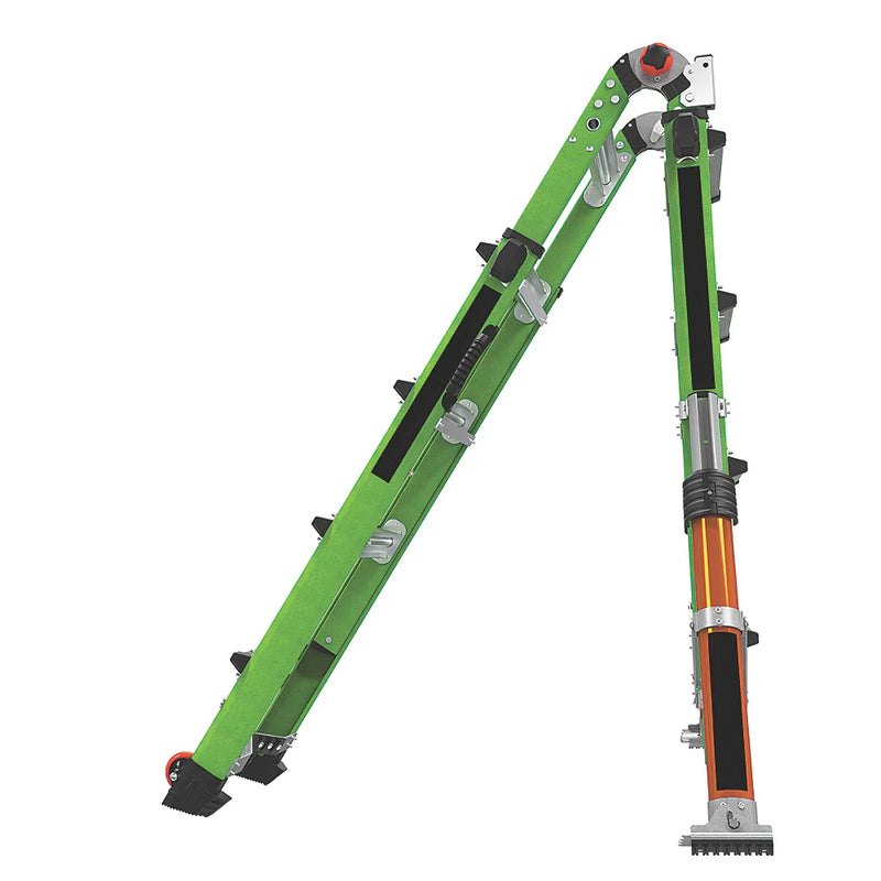 High Impact Fibreglass Combination Ladder For Professional Use - 4.55m