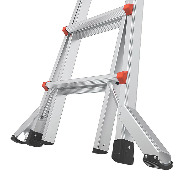 Heavy Duty Aluminium Combination Ladder For Various Applications - 6.9m