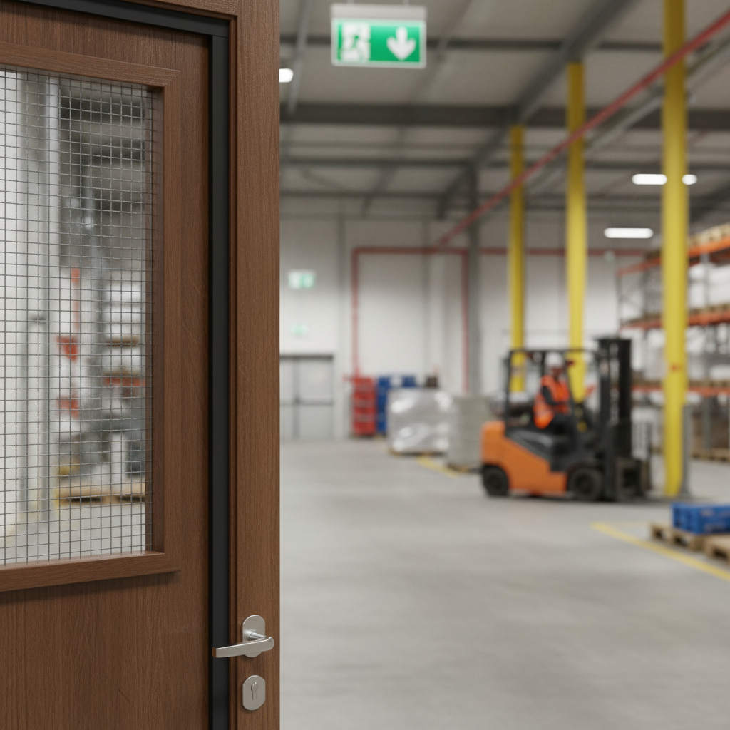 Intumescent Fire Door Seal 2100mm - 30 Minute Fire Integr...