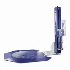 Premium Robopac PGS Pallet Wrapper Easy Setup Lockable Programs Forklift-Ready Mobility