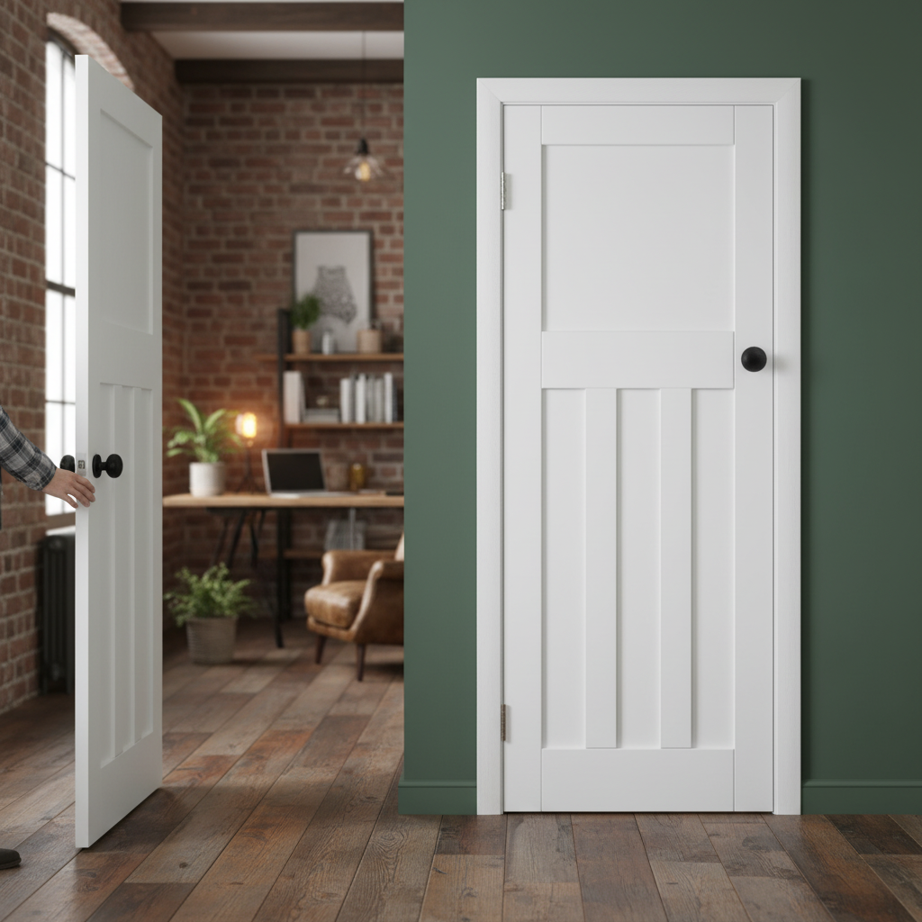 Internal Primed Door in Classic 1930's Style for Interior...