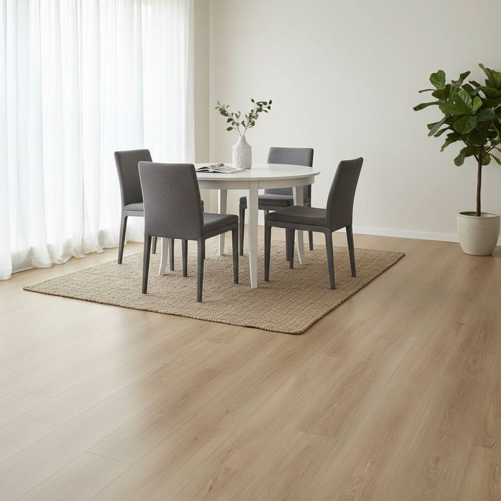 5mm Embossed Rigid Core Vinyl Flooring with Water-Proof Seal