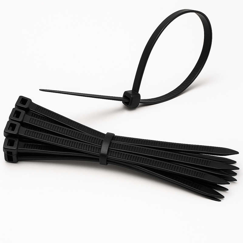 Premium Nylon Cable Ties Heavy-Duty High-Strength Zip Ties for Home Office Industrial Use
