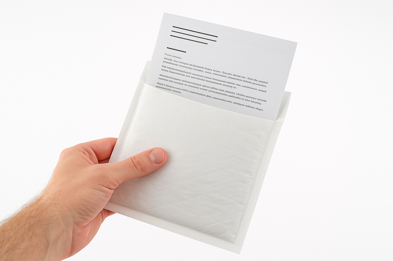 Premium Bubble-Lined Envelope Self-Seal Lightweight Padded Mailer for Secure Shipping