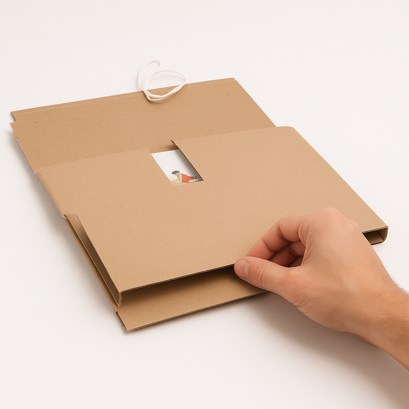 Premium Large Letter Cardboard Mailer Peel Seal Strong Lightweight Postal Box for Fits Through Letterbox