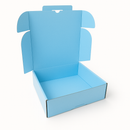 Coloured Postal Boxes Style Premium White Kraft Outer with Bold Inner Colours Pack of 50