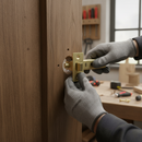 78mm (3'') Bolt Through Tubular Latch in Satin Brass Fini...