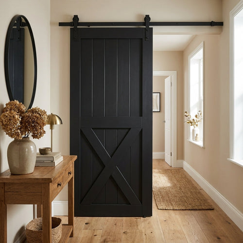 Internal Black Doors