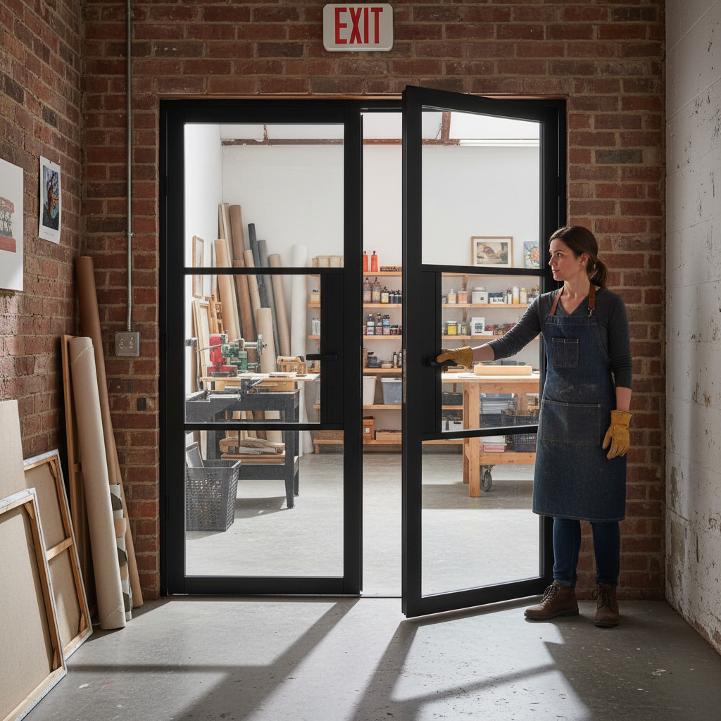 3L Door Pair with Tinted Safety Glass and for Durability