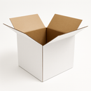 High-Performance White Cardboard Cartons Adjustable Multi-Height Single Wall Boxes Eco Smart Pack