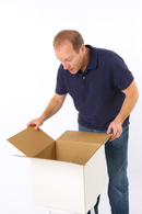 High-Performance White Cardboard Cartons Adjustable Multi-Height Single Wall Boxes Eco Smart Pack