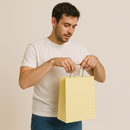 Premium Ivory Kraft Paper Bags Eco-Friendly Shopping/Gift Bags