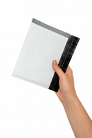 Premium White Polythene Mailing Bags Strong Waterproof Recyclable Postal Packaging for E-commerce