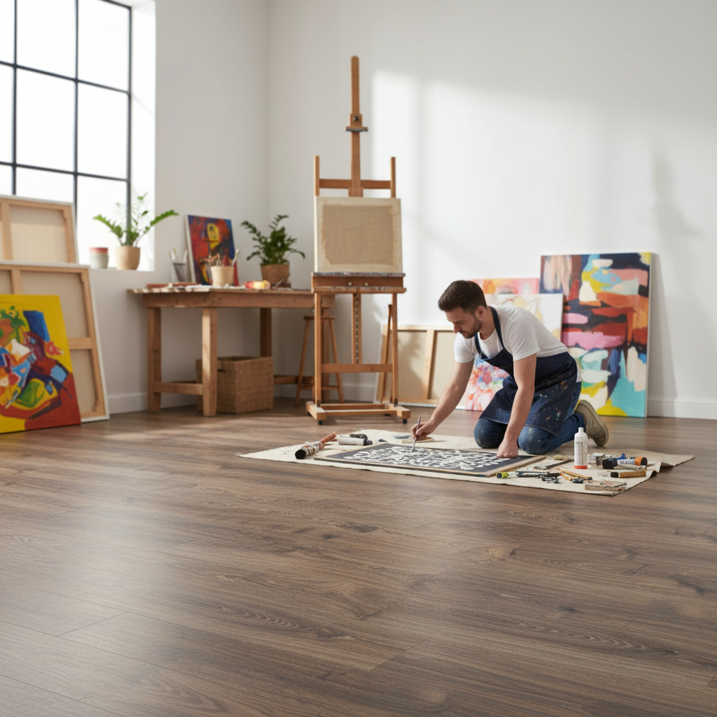 High-Performance 12mm Laminate Flooring with AC5 Wear Rating