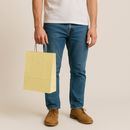 Premium Ivory Kraft Paper Bags Eco-Friendly Shopping/Gift Bags