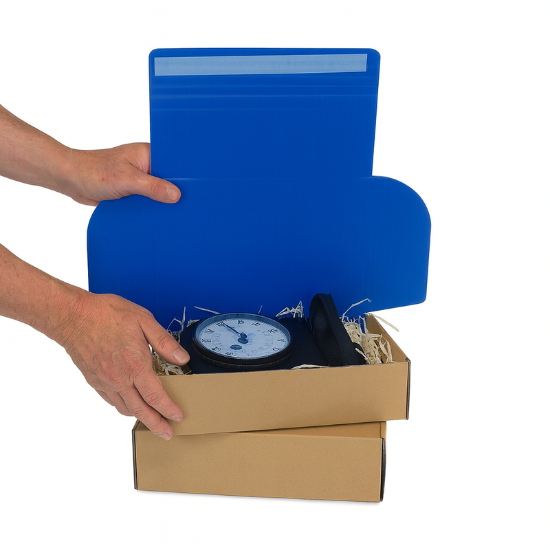 High-Performance Ecommerce Postal Boxes Dark Blue Self-Seal Design Lightweight Durable and Tape-Free Shipping