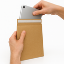 Heavy-Duty Kraft Paper Postal Bags Eco Mailing Envelopes for Clothes Textiles Gifts Recyclable Compostable Pilfer-Proof Seal