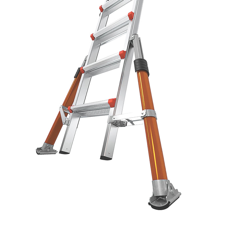 Heavy Duty Aluminium Combination Ladder For Warehouse Use - 4.5m