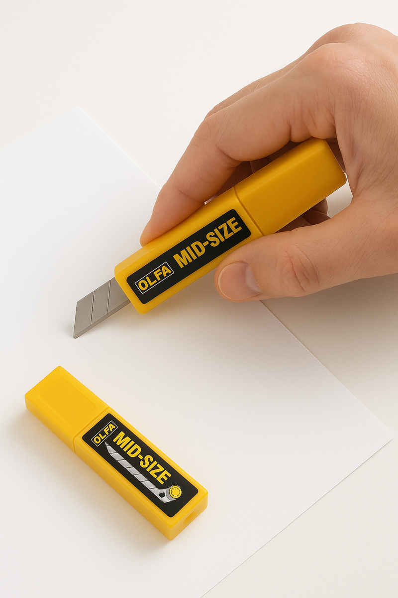 Heavy-Duty 18mm Replacement Cutter Blades for Pros Contractors