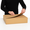 Heavy-Duty Certified Flat Pack Recyclable Cardboard for Safe Picture Painting Shipping