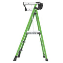 High Professional Fibreglass 3-Step Platform Step Ladder - 1.73m