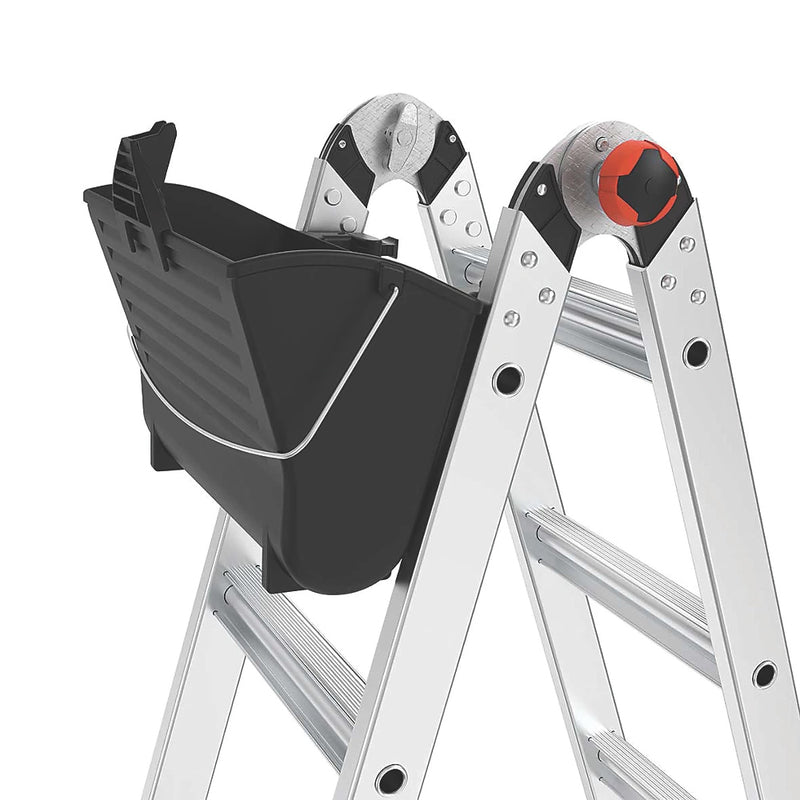 Heavy Duty Plastic Ladder Bucket For Tool Storage - 420mm