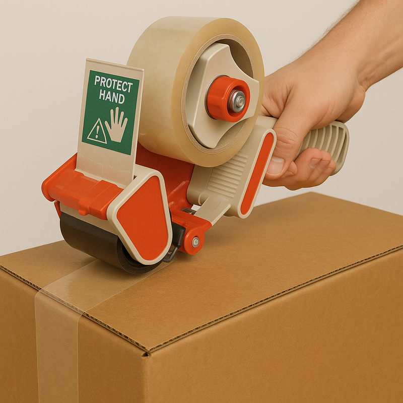 High-Performance Dual Width Dispenser for Industrial Office Packaging