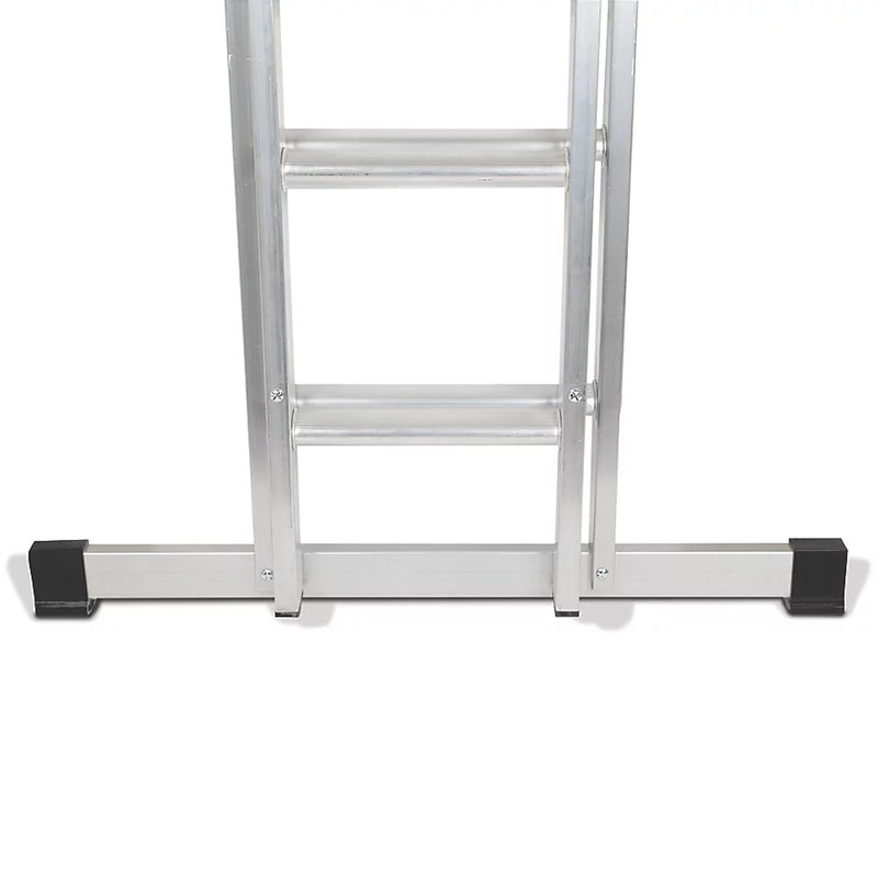 Professional Aluminium Double Extension Ladder For Construction & Industrial Use - 7.14m