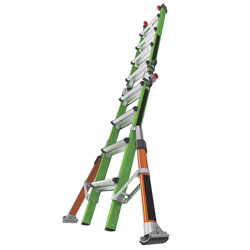 High Impact Fibreglass Combination Ladder For Professional Use - 4.55m