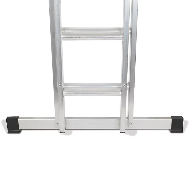 Premium Grade Lightweight Aluminium Double Extension Ladder - 3.85m