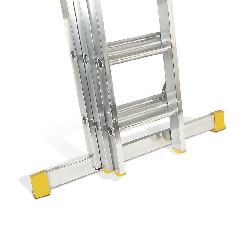 Heavy Duty Aluminium Triple Extension Ladder For Trade Work - 8.5m