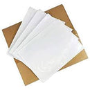 Heavy-Duty Plain Document Enclosed Wallets 1000 Pack Self-Adhesive Shipping Sleeves