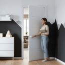 Internal White Primed Parma Door with Semi-Solid Core