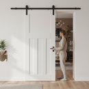 Internal White Primed 1930's DX 4 Panel Sliding Door Set