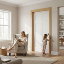 Premium Fully Finished Traditional Oak Architrave - Solid FSC Certified Board with Beautiful Design for Internal Doors