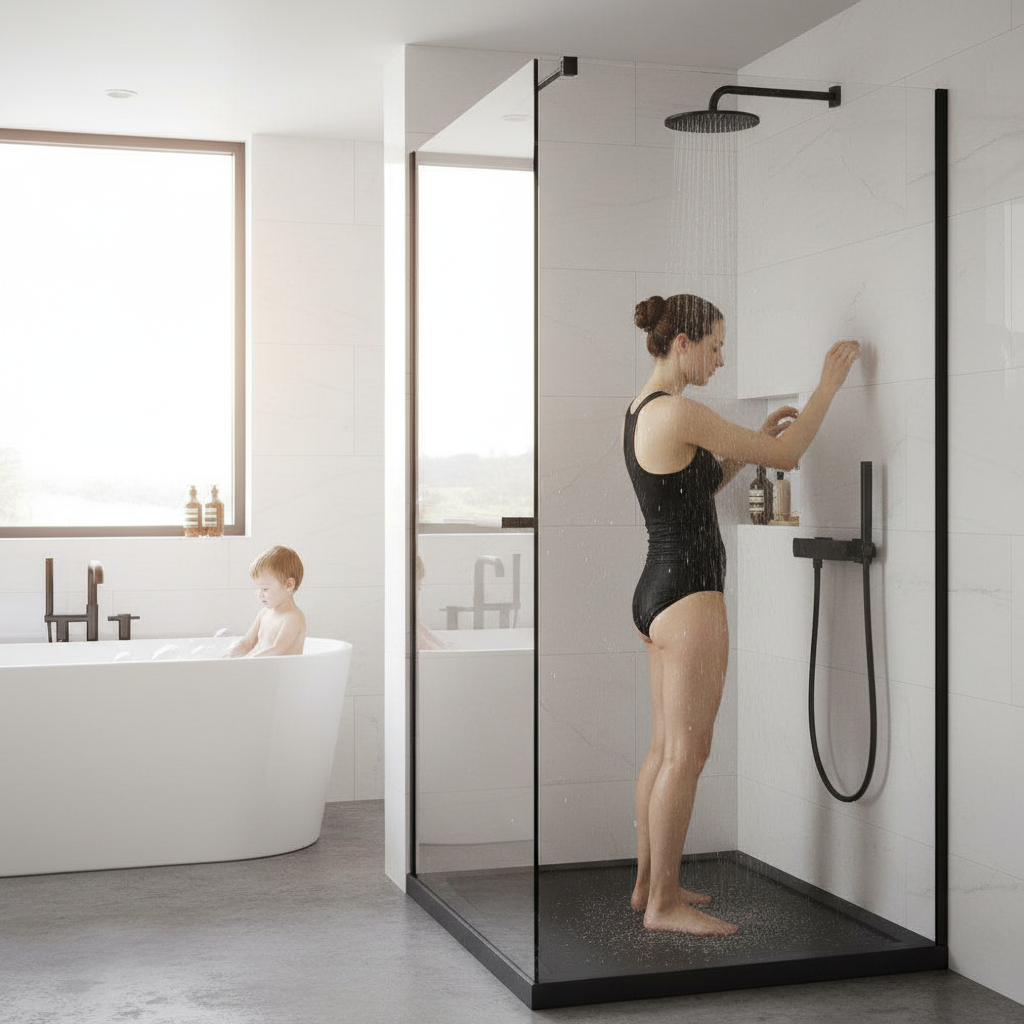 Premium Waterproof Wall Panelling 800 x 400mm with Sleek Stone Finish - Easy Install for Bathrooms and Kitchens