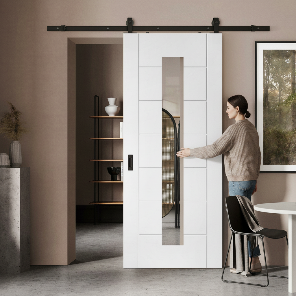 Internal Sliding Door with 7 Panels