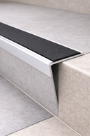 Aluminium Non-Slip Stair Nosing 57x55mm – DDA Compliant Anti-Slip Edge Protection UK